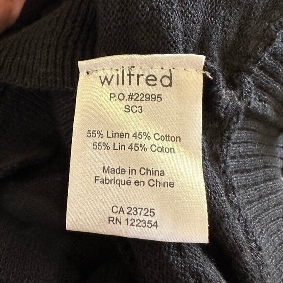 Aritzia Wilfred linen blend Cardigan - Picture 4 of 5